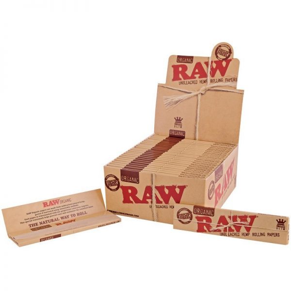 raw organic king size slim 50×32 26.75